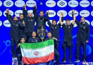 قهرمانی کشتی ایران نمادی از اتحاد برای ورزش ملی