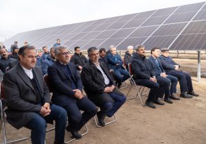 افتتاح ۱۱۵ مگاوات نیروگاه خورشیدی در استان مرکزی