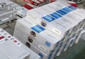 توقیف سواری شوتی حامل سیگار قاچاق