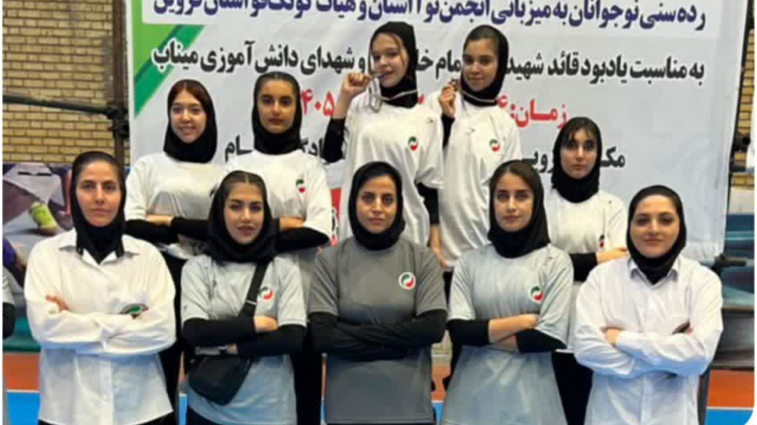 درخشش بانوان نوجوان استان در مسابقات قهرمانی کونگ‌فو